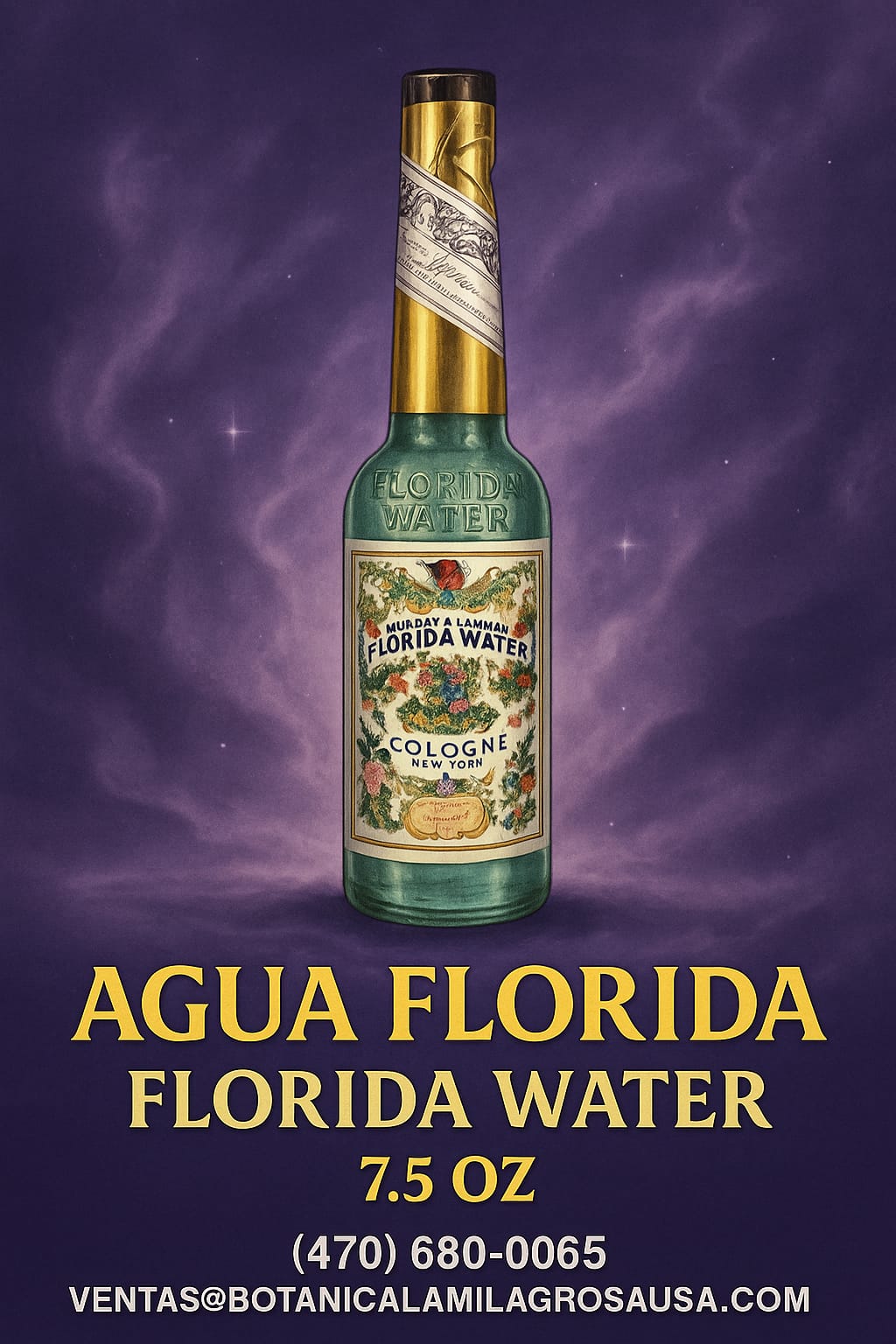 Agua Florida Original 7 1/2Oz