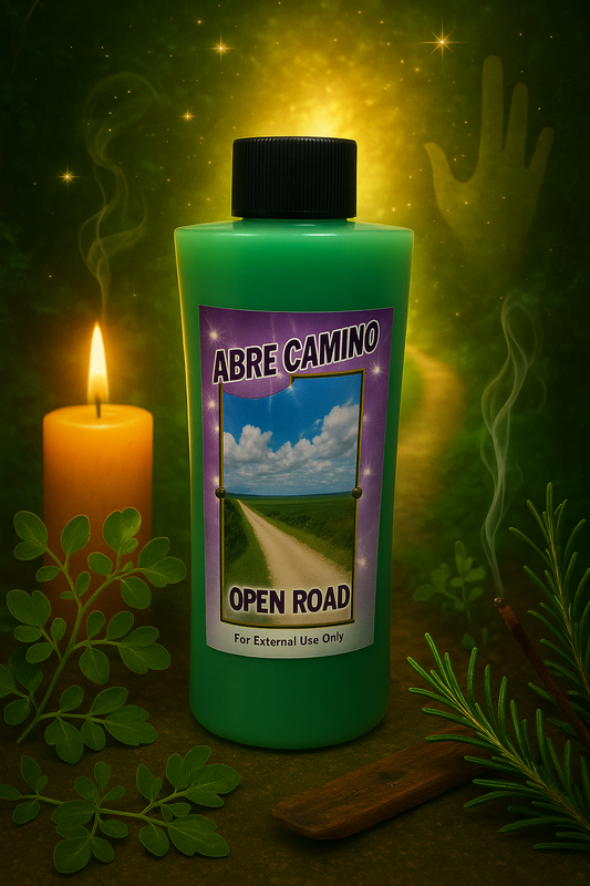ABRE CAMINO Baños Espirituales Intencionados 8Oz