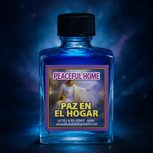 Perfume Espiritual PAZ EN EL HOGAR 1oz